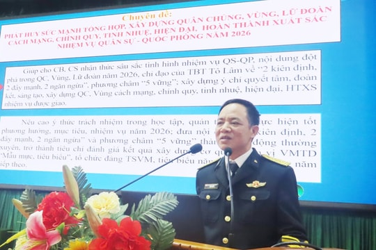Lữ đoàn 679 quán triệt nhiệm vụ xây dựng đơn vị năm 2026