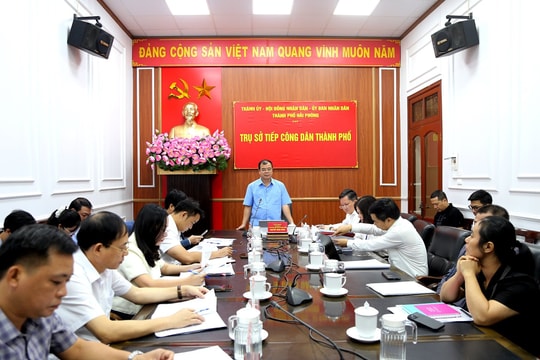 Hải Phòng tăng cường tiếp công dân, giải quyết khiếu nại