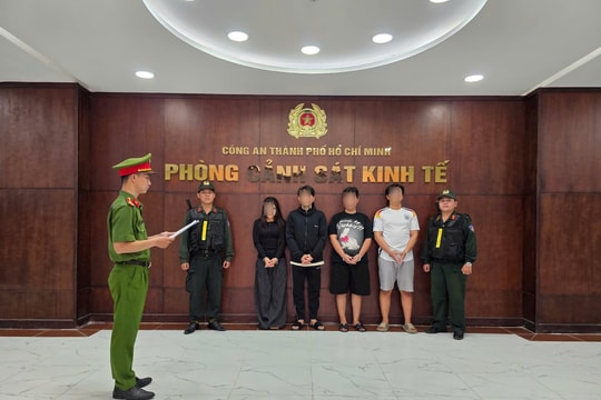 Công an Thành phố Hồ Chí Minh triệt phá đường dây buôn bán khí cười