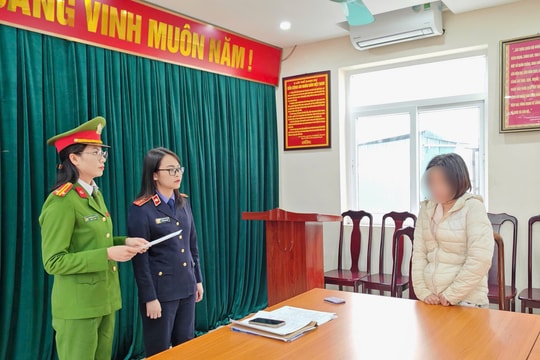 Khởi tố nữ giúp việc bạo hành cụ bà ở Hà Nội