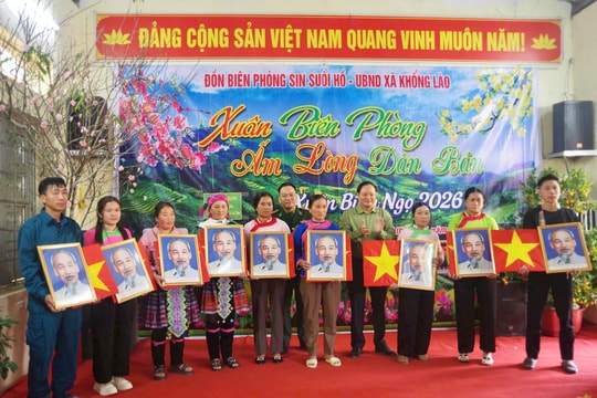 Xuân Biên phòng ấm lòng dân bản nơi biên giới Lai Châu