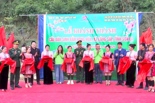 Cầu Hong Húa – dấu ấn nghĩa tình quân dân nơi biên giới Sơn La