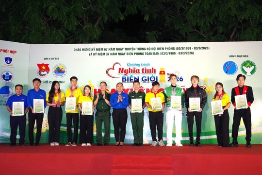 Tuổi trẻ TP.HCM chung tay lan toả “Nghĩa tình biên giới”