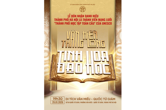 Hà Nội tổ chức đón nhận danh hiệu “Thành phố học tập toàn cầu”