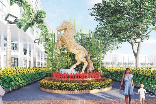 Hội hoa xuân Phú Mỹ Hưng 2026 với khát vọng hội nhập