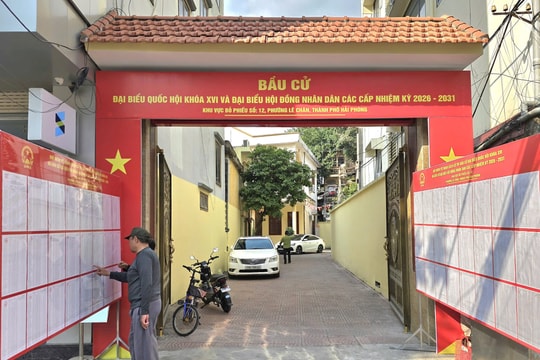 Hải Phòng chốt hồ sơ ứng cử ĐBQH và đại biểu HĐND các cấp vào ngày 1/2