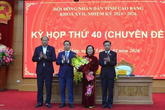 Chính phủ phê chuẩn nhân sự Phó Chủ tịch UBND tỉnh Cao Bằng