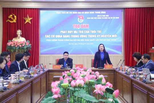 Phát huy vai trò của tuổi trẻ các cơ quan Đảng Trung ương trong kỷ nguyên mới