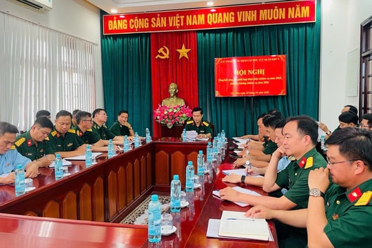 Hội nghị triển khai công tác các cơ quan tư pháp cấp khu vực Quân khu 9