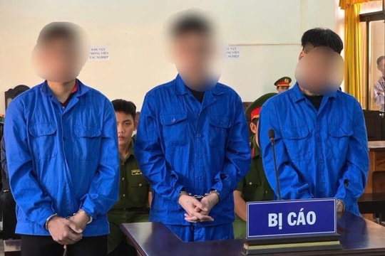 3 bị cáo lĩnh hơn 40 năm tù với hàng loạt tội danh