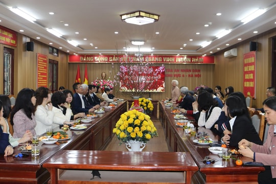 TAND khu vực 4 – Hà Nội: Gặp mặt cán bộ hưu trí trước thềm Tết Bính Ngọ 2026