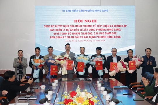 Hải Phòng: 25 BQL dự án đầu tư xây dựng cấp xã chính thức hoạt động