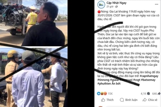 Phạt 101 triệu đồng trong vụ "rút chìa khóa rồi bỏ trốn vào đám cưới"