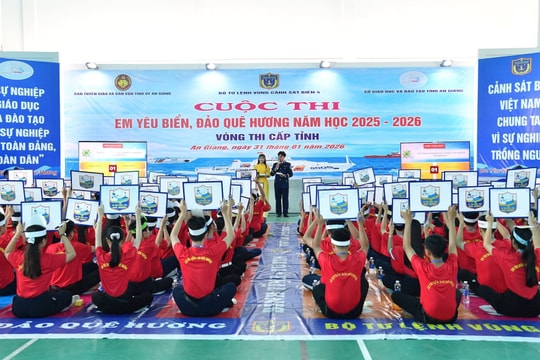 An Giang: Tổ chức Vòng thi cấp tỉnh Cuộc thi “Em yêu biển, đảo quê hương” năm học 2025 - 2026