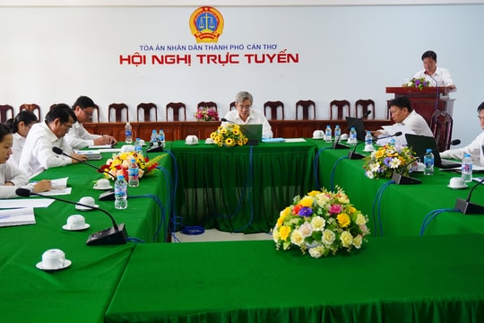Đảng ủy TAND TP Cần Thơ: Chủ động, quyết liệt chỉ đạo đẩy nhanh tiến độ giải quyết án