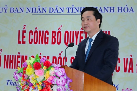 Ông Đỗ Đức Quế làm Giám đốc Sở Giáo dục và Đào tạo tỉnh Thanh Hóa