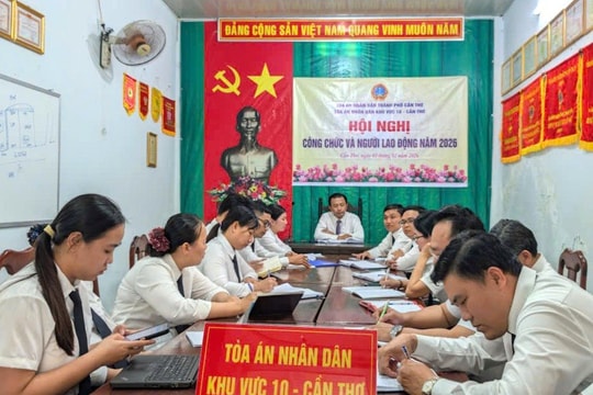 TAND khu vực 10 – Cần Thơ: Đẩy mạnh phong trào thi đua năm 2026