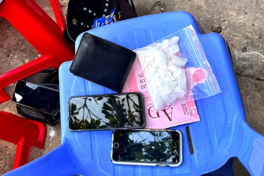 Bắt giữ 2 đối tượng tàng trữ trái phép chất ma túy