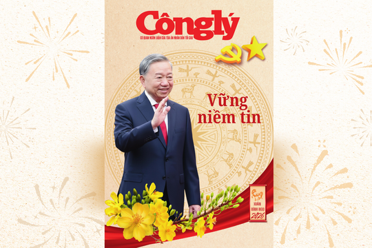 Giai phẩm Báo Công lý Xuân Bính Ngọ 2026: Vững niềm tin bước vào kỷ nguyên mới