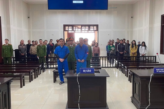 Đưa 20 người nhập cảnh trái phép, 2 bị cáo lĩnh 12 năm tù