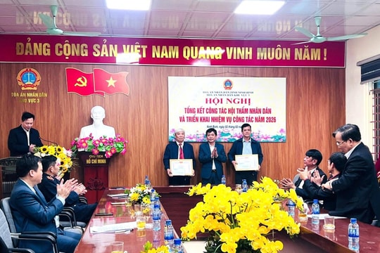 TAND Khu vực 3 – Ninh Bình tổng kết công tác Hội thẩm nhân dân