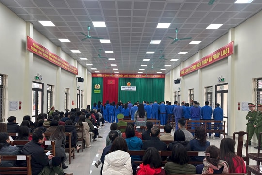 3 án chung thân, hơn 100 năm tù cho 46 bị cáo lừa đảo chiếm đoạt tài sản