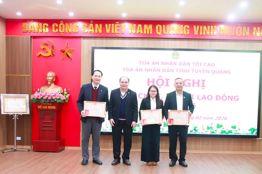 TAND tỉnh Tuyên Quang: Phát huy tinh thần đoàn kết, nâng cao chất lượng công tác