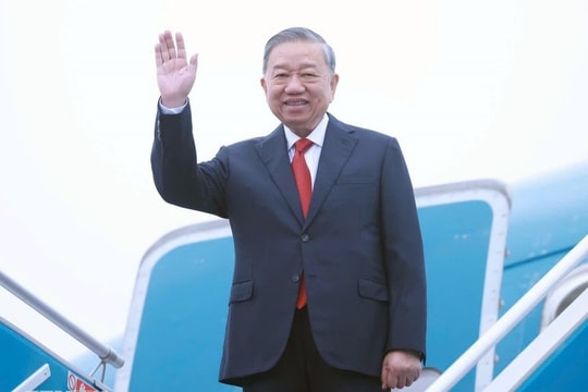 Tổng Bí thư Tô Lâm lên đường thăm cấp Nhà nước Vương quốc Campuchia