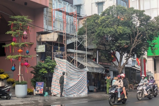 Cháy nhà hàng ở TP.HCM