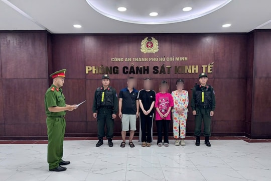 4 đối tượng bán ra thị trường hơn 10.000 chai nước hoa giả