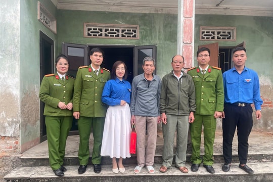 Trại tạm giam số 1 Hải Phòng hỗ trợ người dân khó khăn đón Tết ấm áp