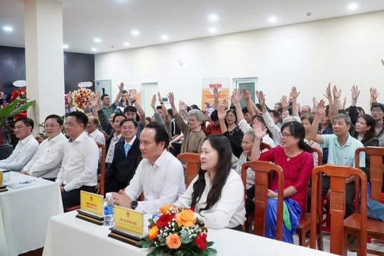 Cử tri nhất trí cao giới thiệu Bí thư Thành ủy Đà Nẵng ứng cử đại biểu Quốc hội khóa XVI