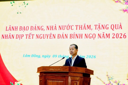 Chánh án TANDTC Nguyễn Văn Quảng thăm, chúc Tết tại tỉnh Lâm Đồng