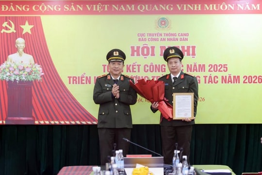 Đại tá Nguyễn Thanh Bình được phân công giữ chức Tổng Biên tập Báo Công an nhân dân