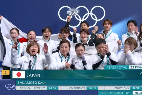 Trượt băng nghệ thuật Olympic: Nhật Bản thi đấu thăng hoa giành HCB