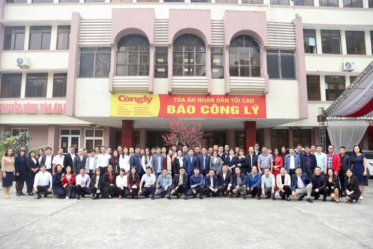 Báo Công lý tổ chức Hội nghị viên chức, người lao động và triển khai các mặt công tác năm 2026