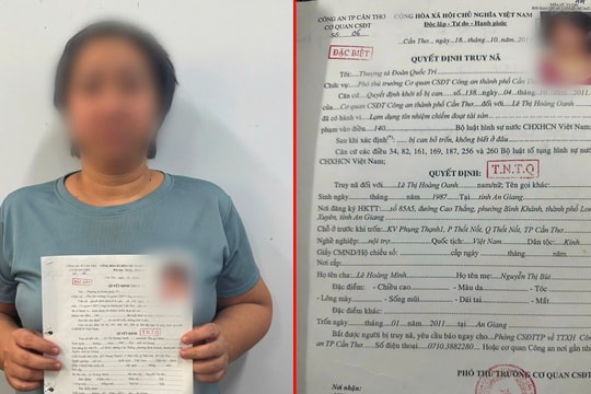 Công an Cần Thơ bắt đối tượng truy nã trốn 15 năm ở nước ngoài