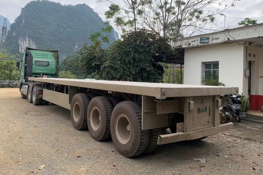 Táo tợn mang xe đầu kéo đi trộm sơ mi rơ moóc