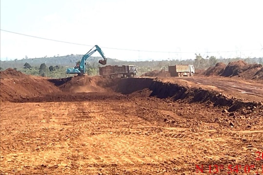 Dự án thành phần 3 đường bộ cao tốc Quy Nhơn – Pleiku đã bàn giao gần 1/3 mặt bằng