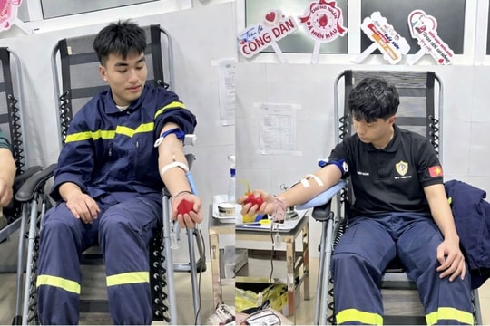 Hiến máu cứu nam sinh bị tai nạn giao thông