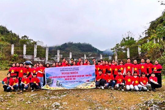 Tiết học biên cương lan tỏa nhận thức pháp luật nơi phên dậu Tổ quốc
