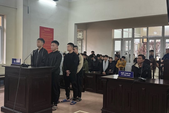 Tuyên án đối với nhóm thanh niên gây rối trật tự công cộng