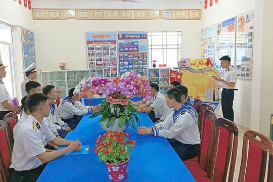 Lữ đoàn 162 rộn ràng hội thi trang trí đón Xuân Bính Ngọ 2026