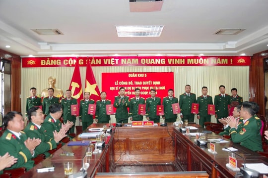 Đà Nẵng gọi 293 sĩ quan dự bị vào phục vụ tại ngũ