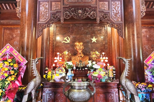 Ngày xuân trên quê Bác