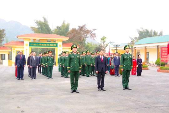 Xuân biên cương vững vàng nơi phên dậu Tổ quốc