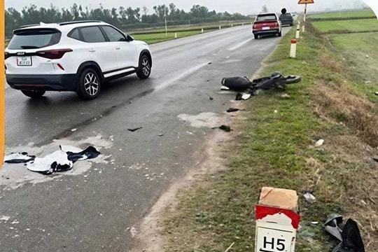 Tai nạn trên đường tránh Quốc lộ 37, một người phụ nữ tử vong