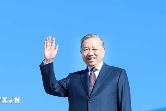 Tổng Bí thư Tô Lâm kết thúc chuyến tham dự Cuộc họp Khai mạc Hội đồng Hòa bình về Gaza tại Hoa Kỳ