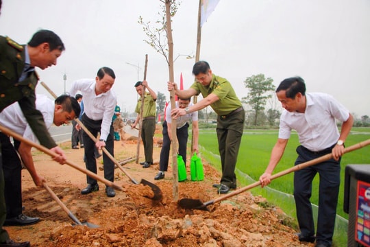 Hà Tĩnh sôi nổi hưởng ứng Tết trồng cây