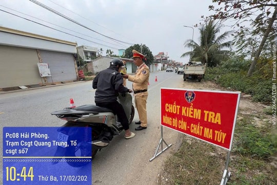 Hải Phòng phạt hơn 4,2 tỷ đồng vi phạm giao thông dịp Tết